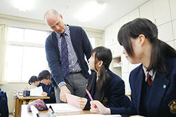 江戸川女子中学校_ネイティブによるオーラル授業