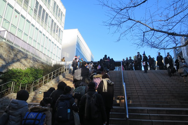 2月1日（土）桜蔭の入試に聡明な女子が集う