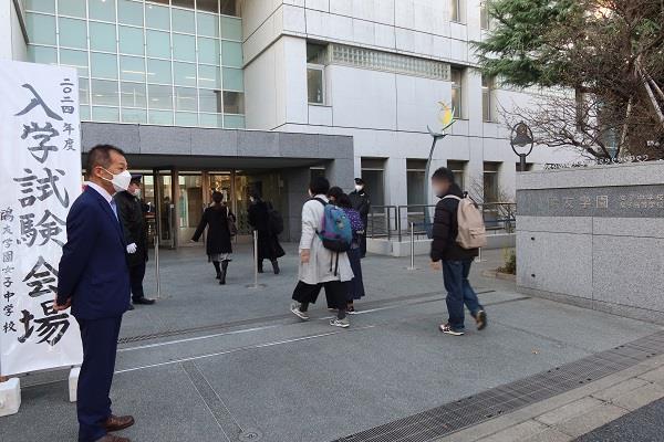 首都圏屈指の女子人気校・鷗友学園女子中学校の第1回入試