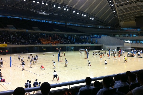 都中学バレー夏季大会。優勝は男子は駿台学園、女子は文京学院！