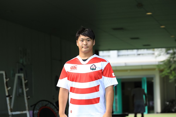 男子ラグビー 福澤慎太郎選手。学校から世界へインタビュー①