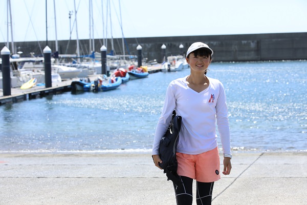 女子ヨット 桒野明日佳選手。学校から世界へインタビュー②