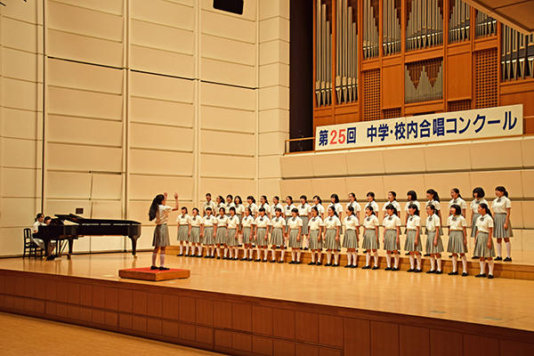 洗足学園中学高等学校_恒例の「中学合唱コンクール」