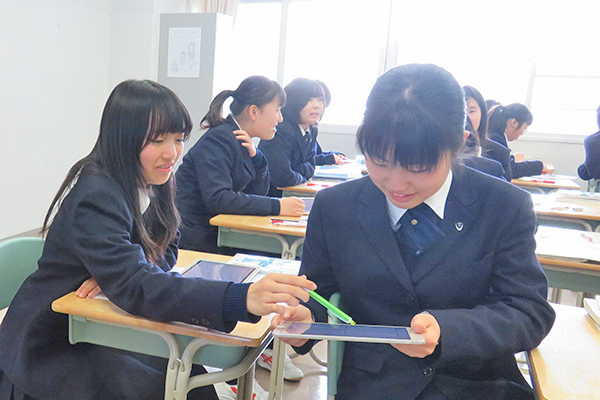 東京家政大学附属_iPadの導入で授業も能動的に!