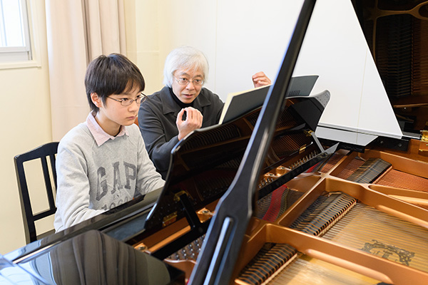 国立音楽_「音楽コース」での個人レッスンの1コマ