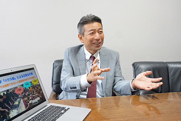 桜丘中学校_副校長 高橋知仁先生