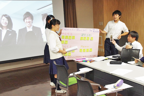 聖徳学園中学校_早稲田大学などと高大連携授業も実施。