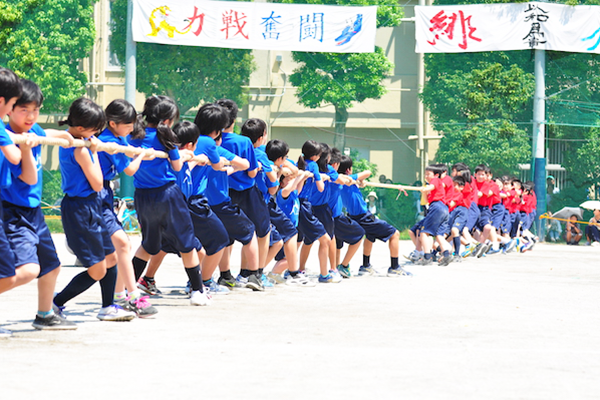 聖徳学園中学校_学校行事で友達との絆がより深まります。