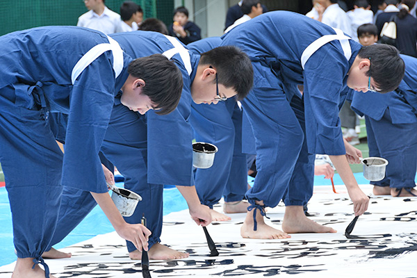 足立学園_書道部