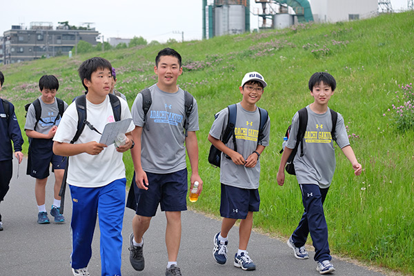 足立学園_強歩大会