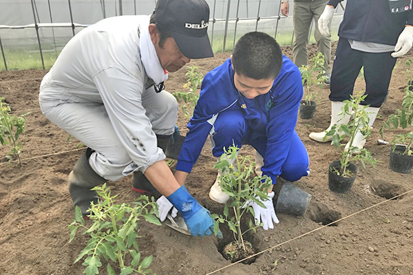 足立学園_農泊体験