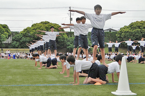 葉日本大学第一中学校_中学の体育祭のハイライト