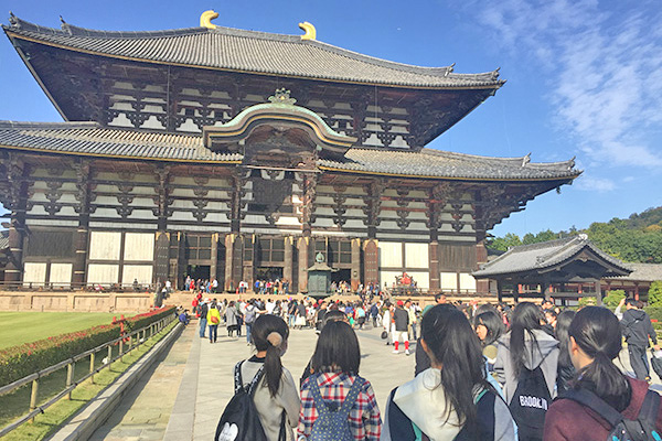 国立音楽大学附属_中2は、2泊3日で「秋の旅行」を実施(京都・奈良)