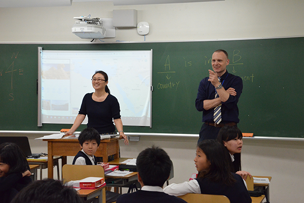 関東学院六浦_CLILによる英語の授業は、ティーム・ティーチングを中心に実施