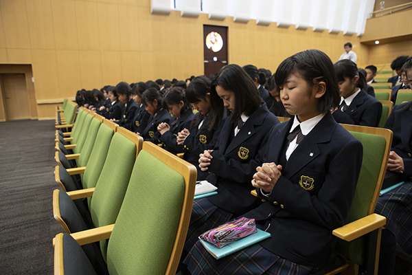 関東学院六浦_礼拝は、自分自身を知る時間でもある