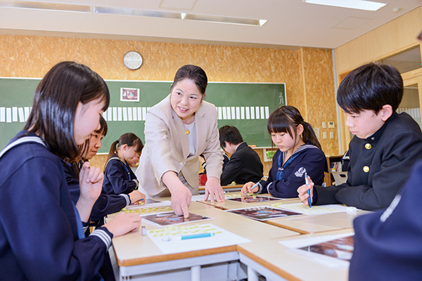 森村学園_「言語技術」担当の花村先生