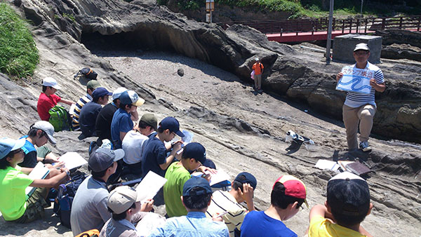 世田谷_城ヶ島での「自然観察会」にて