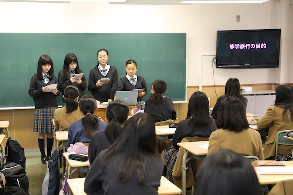 品川女子_主体性が伸びる校風のもと、行事は生徒による委員が運営しています。