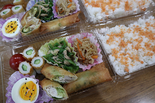東京家政学院_生徒が心を込めて作ったお弁当。美味しそう!