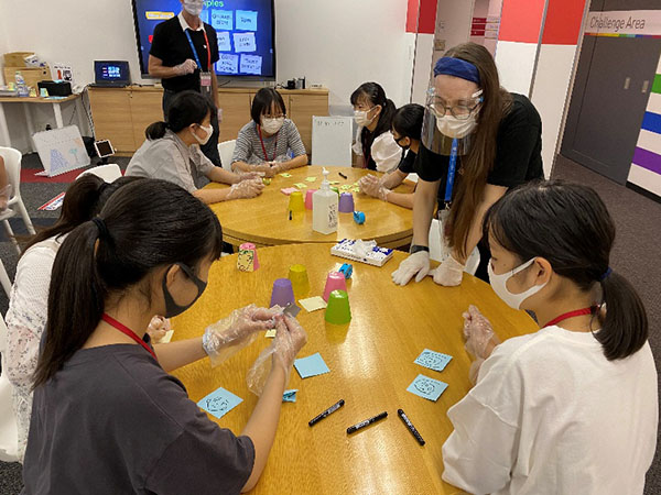 国学院久我山_中2生の希望者はTokyo Global Gatewayにて英語研修を行いました
