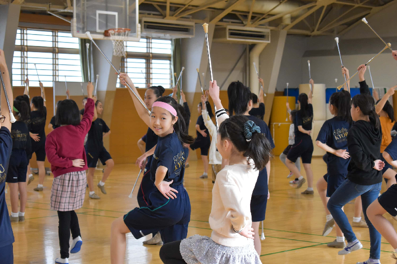 共立女子_オープンキャンパスはバトン部体験