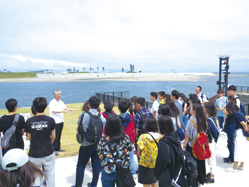 東京電機_テーマに沿ったフィールドワークも実施