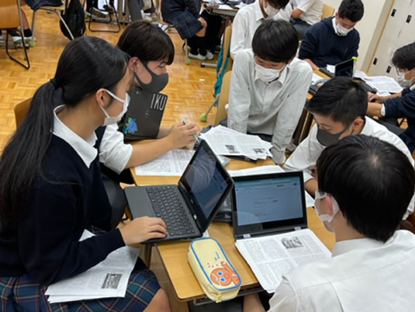 関東六浦_各授業では、ICTもフル活用