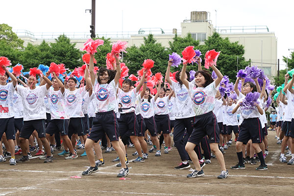 東京成徳_行事にも部活にも勉強にも全力で取り組めます