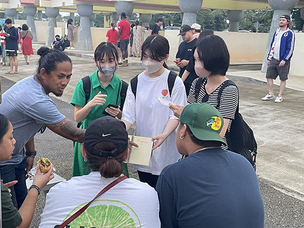 富士見丘_グローバルスタディ演習は海外でのフィールドワークを行います(写真はグアムFW)