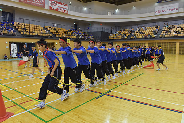 八王子学園_6月の体育祭には中1も積極的に参加