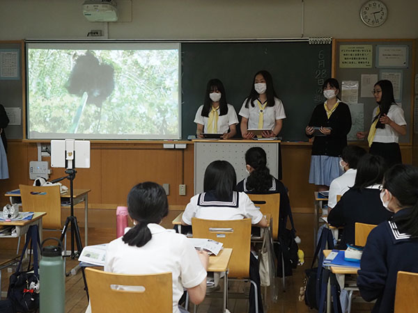 女子聖学院_授業でも諸活動でも、プレゼンは日常風景になっている