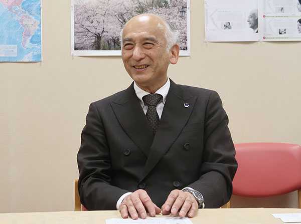 東京家政_中学校・高等学校統括責任者、高等学校校長の大澤力先生
