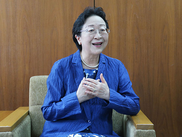 捜真女学校_学院長 中島昭子先生