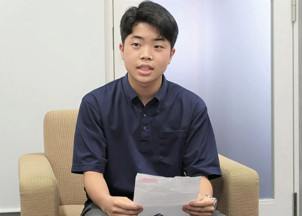 昭和学院_英語が得意なインターナショナルアカデミー
コースの石井さん