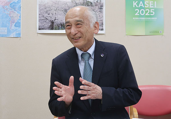 東京家政大附_中高統括責任者、高等学校校長、学校教育学博士、東京家政大学名誉教授の大澤力先生
