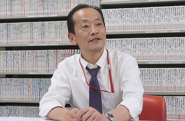 東京家政学院_中3学年主任の邦永真一先生