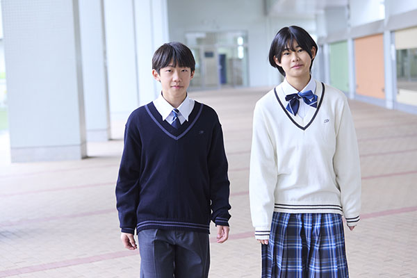 八王子学園_新制服は在校生にも受験生にも好評