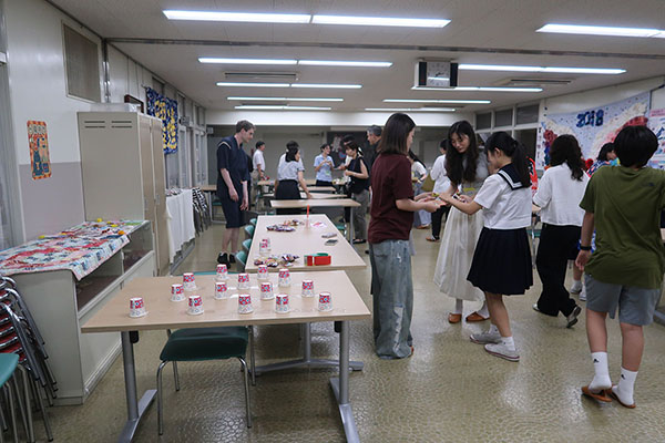 十文字_「お祭り」をキーワードに日本と台湾の文化比較も行いました