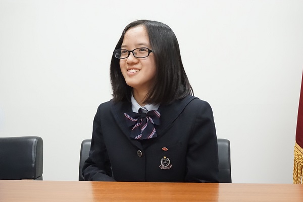高2生の髙谷香帆さん