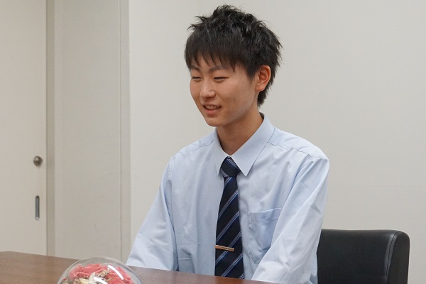 高1生の髙梨一寿くん