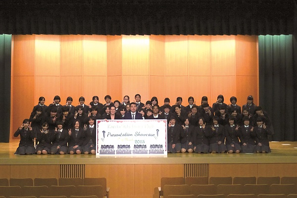 2月に行われるスピーチコンテスト